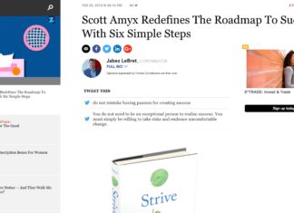 Exclusive book review of Strive- How Doing the Things Most Uncomfortable Leads to Success