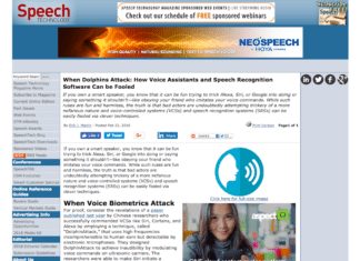 Scott Amyx Interviewed by Speech Technology on Voice Assistants