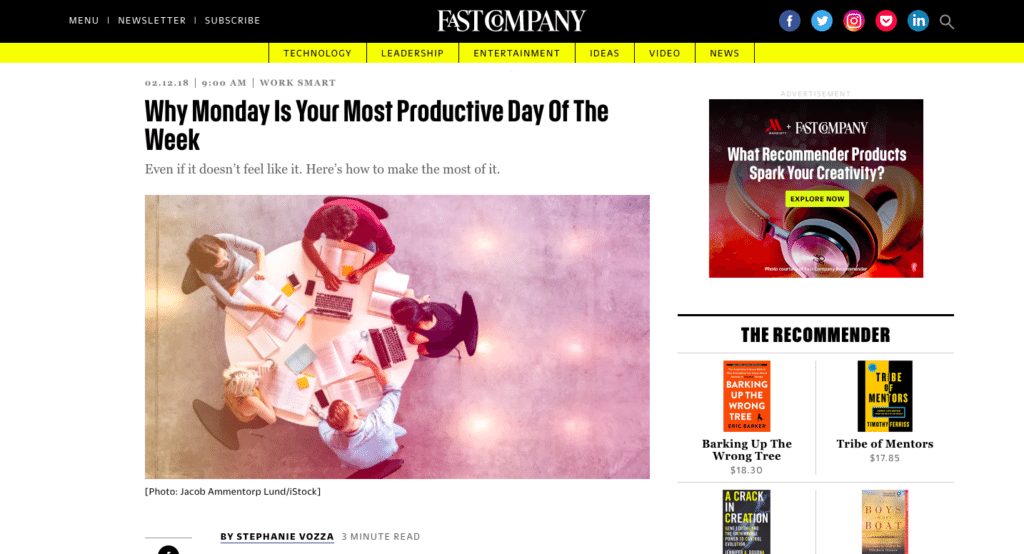Scott Amyx Interviewed on Fast Company Strive Author