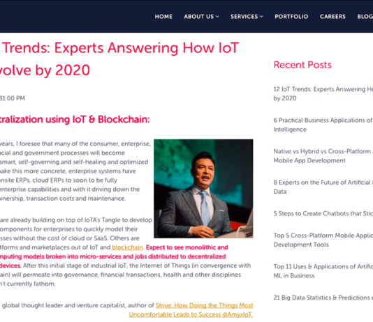 Scott Amyx on How IoT Will Evolve by 2020