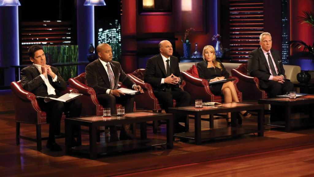 MARK CUBAN, DAYMOND JOHN, KEVIN O'LEARY, LORI GREINER, STEVE TISCH