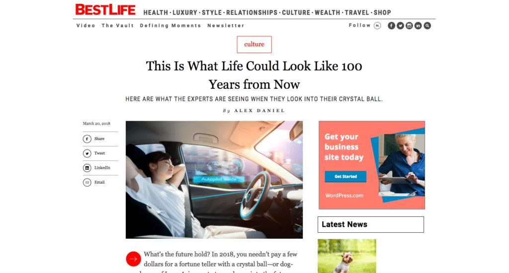 Scott Amyx Futurist Interviewed on the Next 100 Years