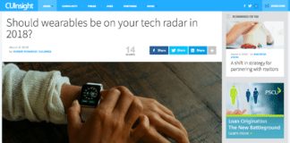 Scott Amyx Interviewed by CUInsight on Wearables