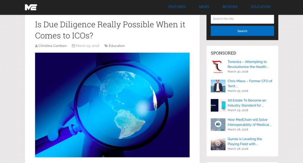 Scott Amyx Interviewed by The Merkle on ICOs