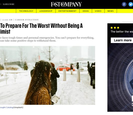 Scott Amyx Interviewed on Fast Company on Planning