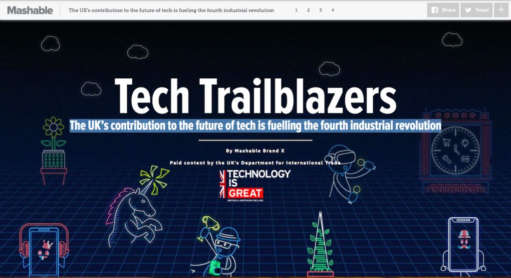 Scott Amyx Interviewed on Mashable for Fourth Industrial Revolution