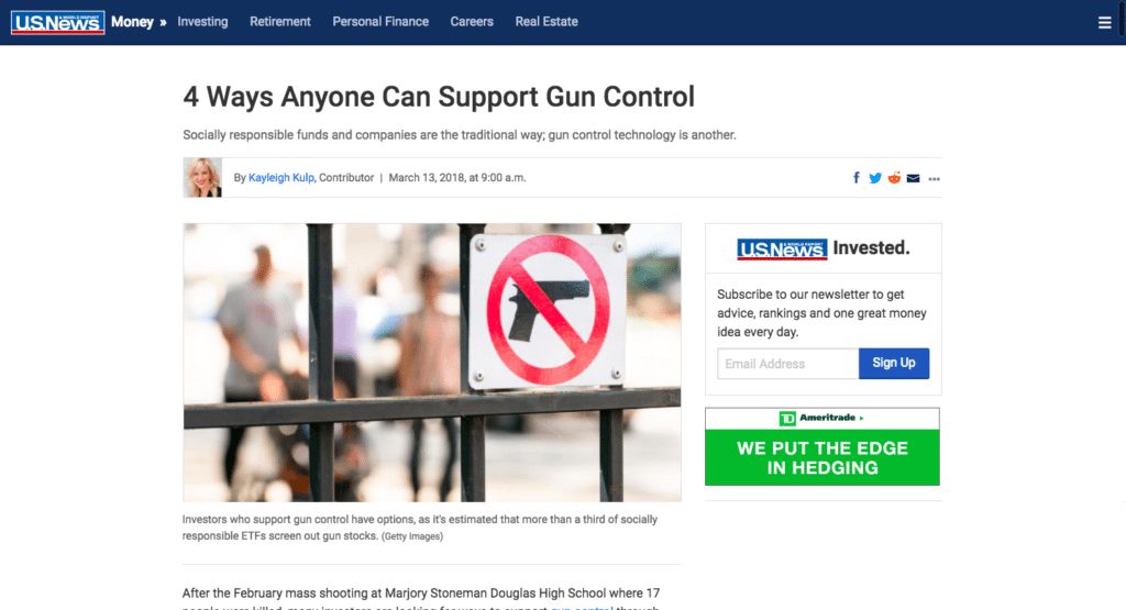 Scott Amyx Interviewed on US News & World Report