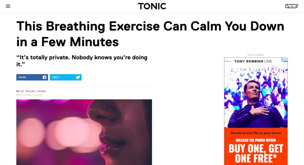 Scott Amyx Interviewed on Vice on Breathing