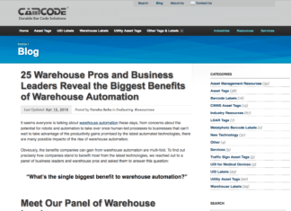 Scott Amyx Interviewed on Biggest Benefits of Warehouse Automation