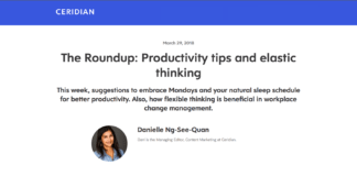 Scott Amyx Quoted in Ceridian about Monday productivity
