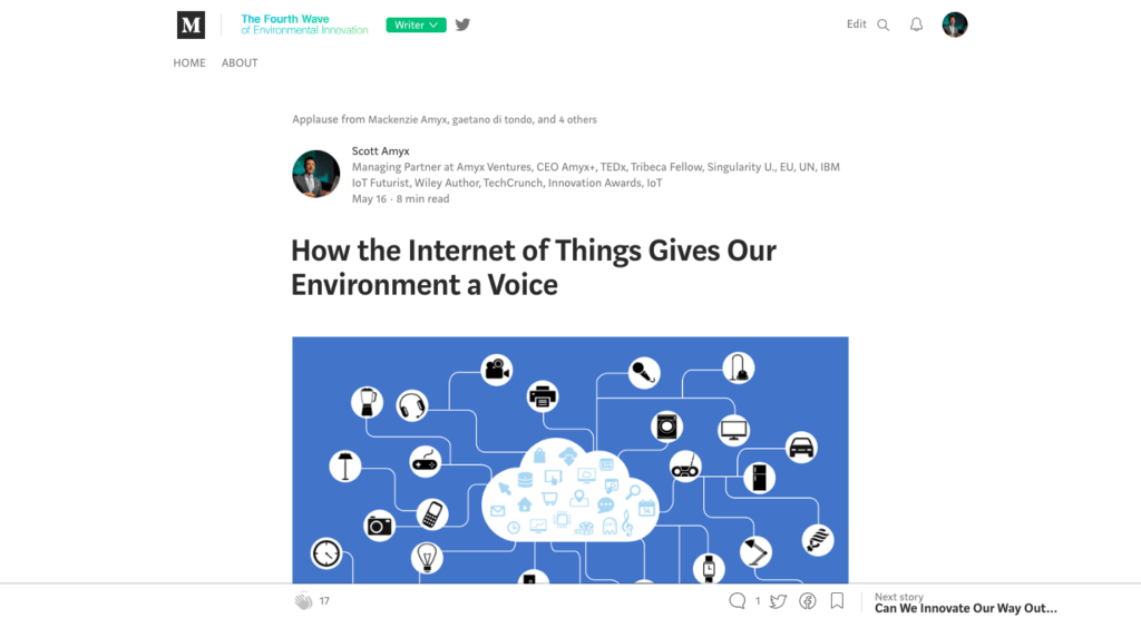 Environmental Defense Fund_How IoT Gives Environment a Voice by Scott Amyx