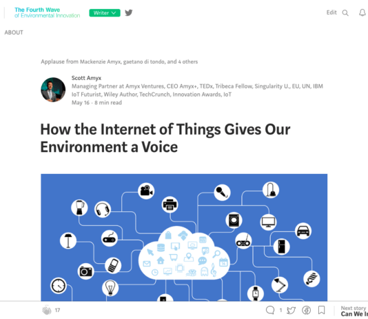Environmental Defense Fund_How IoT Gives Environment a Voice by Scott Amyx