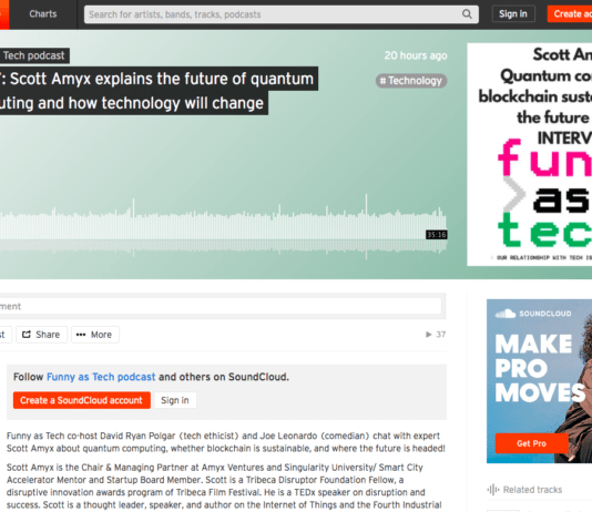 Funny as Tech Podcast- Scott Amyx Explains the Future of Quantum Computing