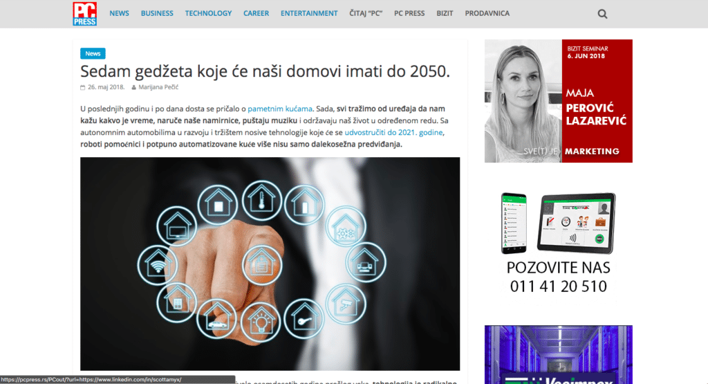 Scott Amyx Interviewed by PC Press on the Future of Homes