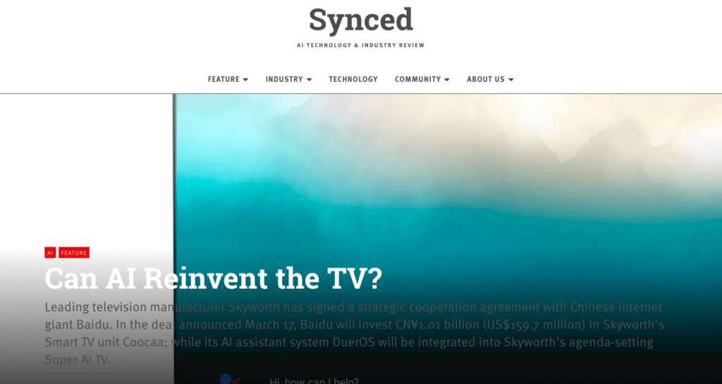 Scott Amyx Interviewed by Synced Review on AI TV