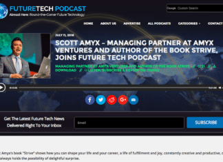 Scott Amyx Interviewed on Future Tech Podcast on Strive Book