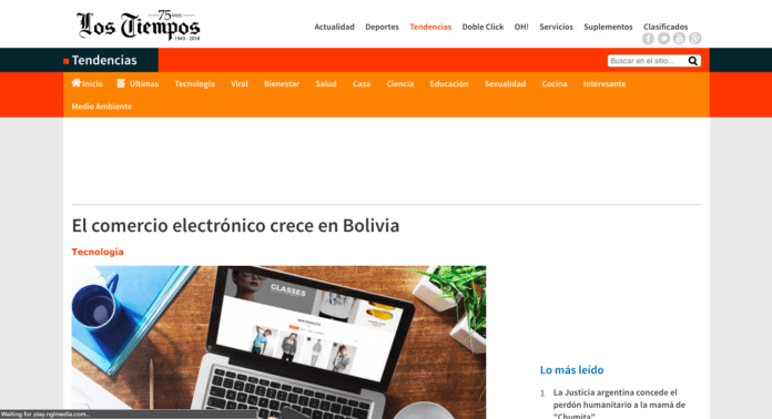 El comercio electrónico crece en Bolivia_Scott Amyx