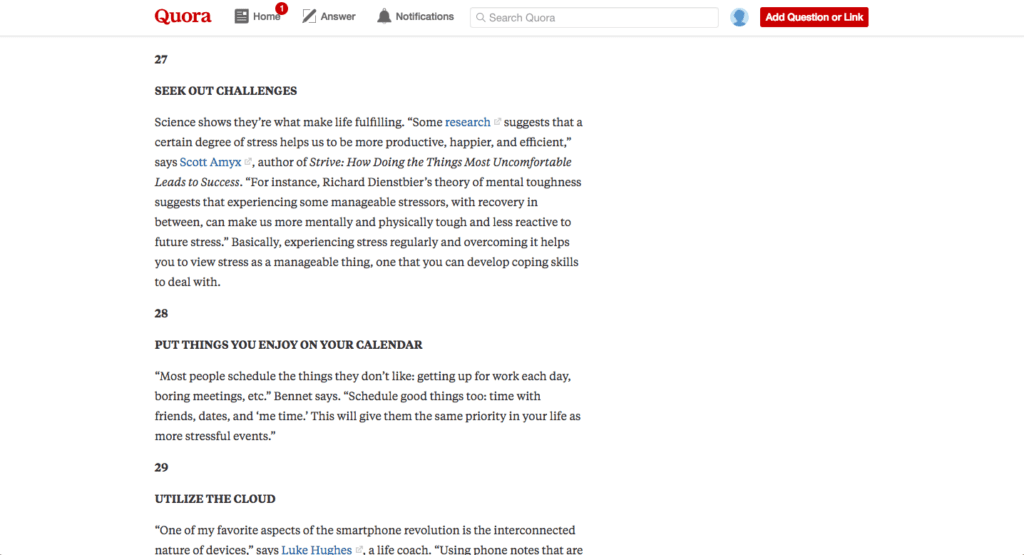 Quora_How can I upgrade myself in every way?_Strive book