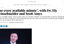 Scott Amyx Interviewed on Thrive Global