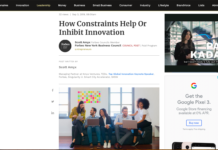 Scott Amyx Forbes How Constraints Help Or Inhibit Innovation