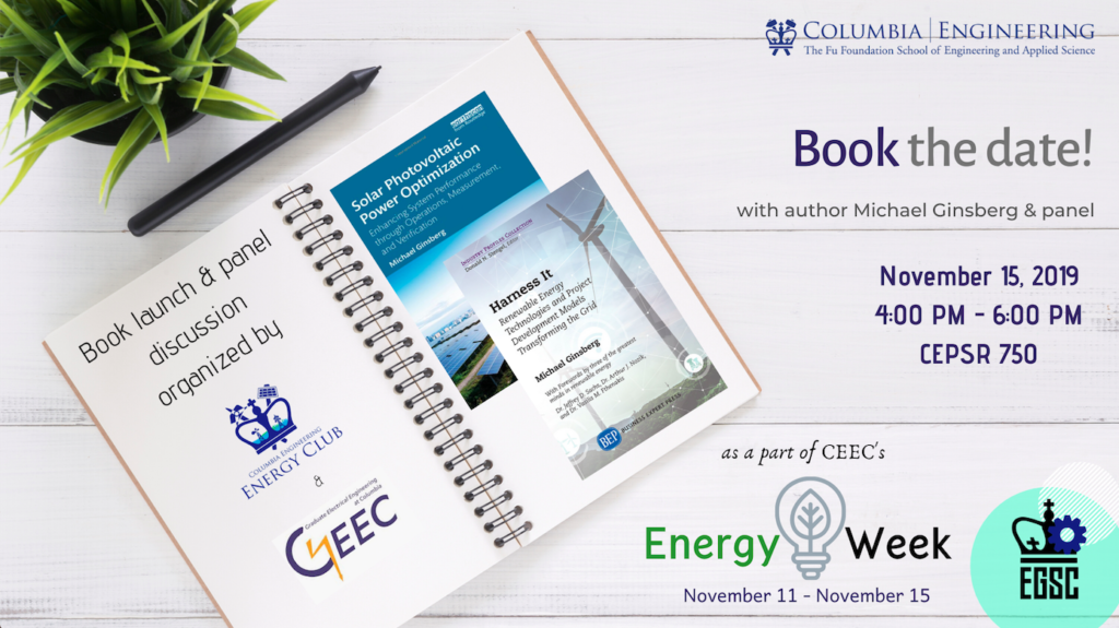 Clean Energy Panel at Columbia University