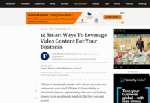 Scott Amyx Forbes How to Leverage Video