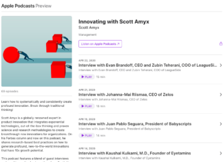 Top Rated Scott Amyx Innovation Podcast
