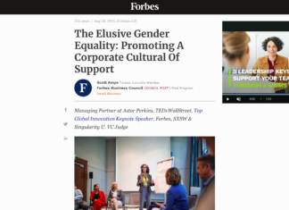 Scott Amyx Forbes Gender Equality