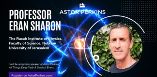 Professor Eran Sharon at Astor Perkins